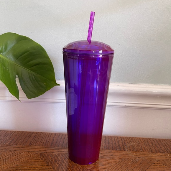 🔮NEW🔮Starbucks Hot Magenta/Purple Dome Tumbler - Picture 5 of 5